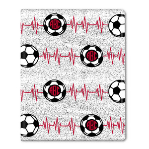 Soccer Monogram Gift Wrap Soccer Monogram Gift Wrap
