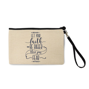Let Your Faith Natural Zip Pouch Let Your Faith Natural Zip Pouch