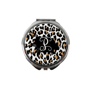 Leopard Print Compact Mirror Leopard Print Compact Mirror