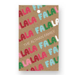 Falala Kraft Gift Tag Set Falala Kraft Gift Tag Set