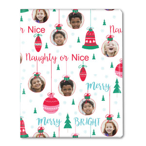 Merry & Bright Personalized Gift Wrap Merry & Bright Personalized Gift Wrap