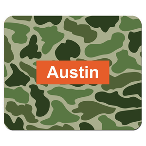 Textured Camo Mouse Pad