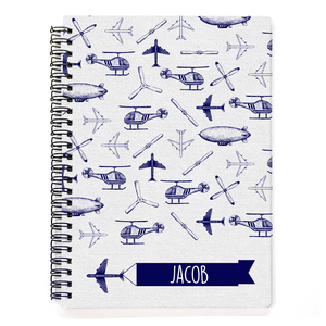 Air Transportation Spiral Notebook