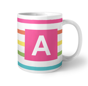 Fruity Stripes Coffee Mug