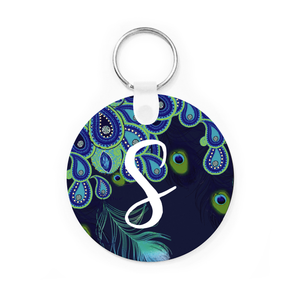 Paisley Peacock Key Chain Paisley Peacock Key Chain