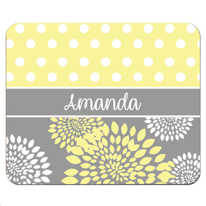 Lemon Dots Mouse Pad Lemon Dots Mouse Pad