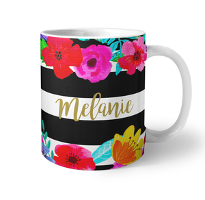 Mia Floral Coffee Mug - NEW