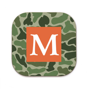 Textured Camo Coaster