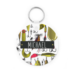 Vintage Lures Key Chain