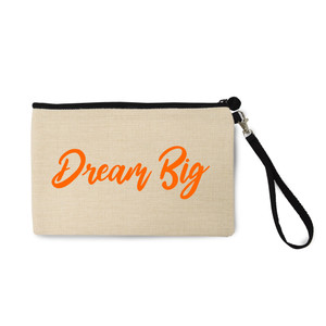 Dream Big Natural Zip Pouch Dream Big Natural Zip Pouch