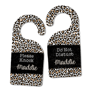 Leopard Door Hanger