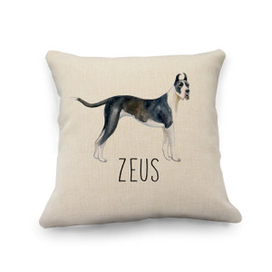 Great Dane Natural Pillow Cover
