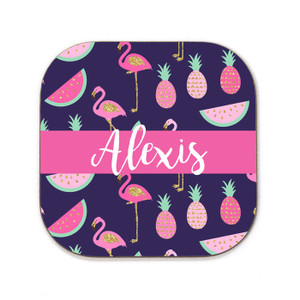 Fruity Flamingo Coaster Fruity Flamingo Coaster