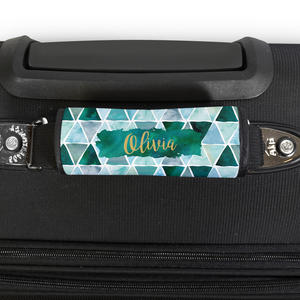 Watercolor Triangles Handle Wrap