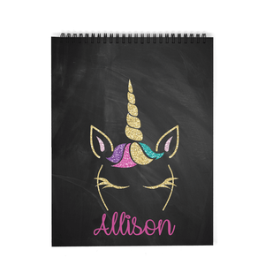 Unicorn Glitter Sketchbook