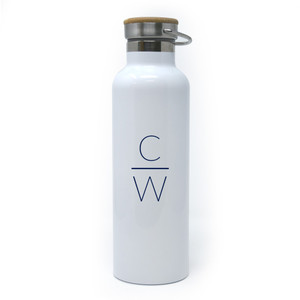 Stacked Initials Canteen Bottle 25 oz.