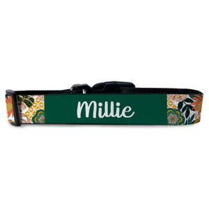 Boho Floral Pet Collar Boho Floral Pet Collar