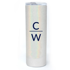 Stacked Initials Shimmer Tumbler 20 oz. Stacked Initials Shimmer Tumbler 20 oz.