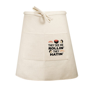 They See Me Rollin Waist Apron