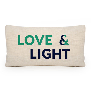 Love & Light Lumbar Pillow Cover Love & Light Lumbar Pillow Cover