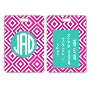 Tiles Luggage Tag Tiles Luggage Tag