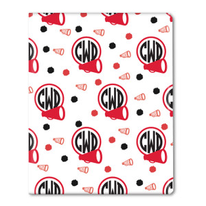 Cheer Monogram Gift Wrap Cheer Monogram Gift Wrap
