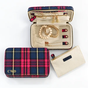 Rectangular Organizer - North Plaid - Stamped