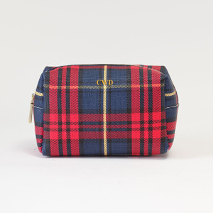 North Plaid Travel Pouch - Stamped North Plaid Travel Pouch - Stamped