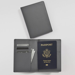 Dark Gray Passport Cover - NEW