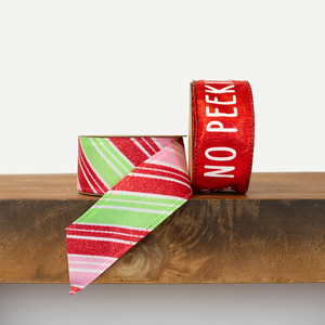 Bright Stripes Ribbon & No Peeking Ribbon Set Bright Stripes Ribbon & No Peeking Ribbon Set