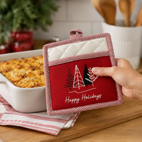 Happy Holidays Potholder