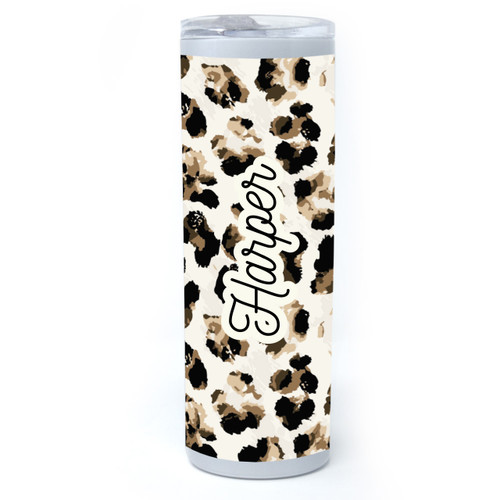 WC Cheetah Block Slim Tumbler 20 oz.