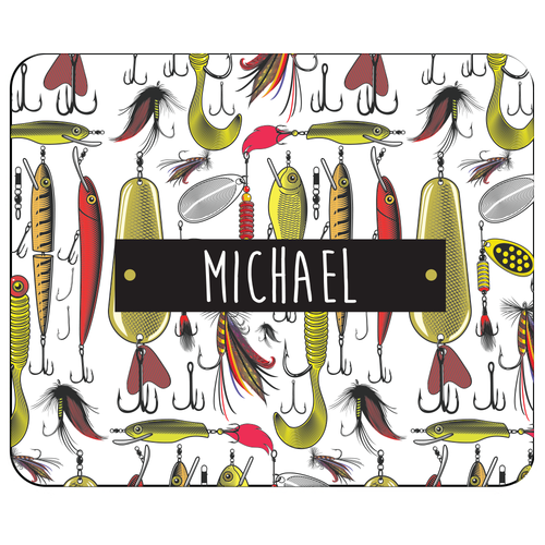 Vintage Lures Mouse Pad