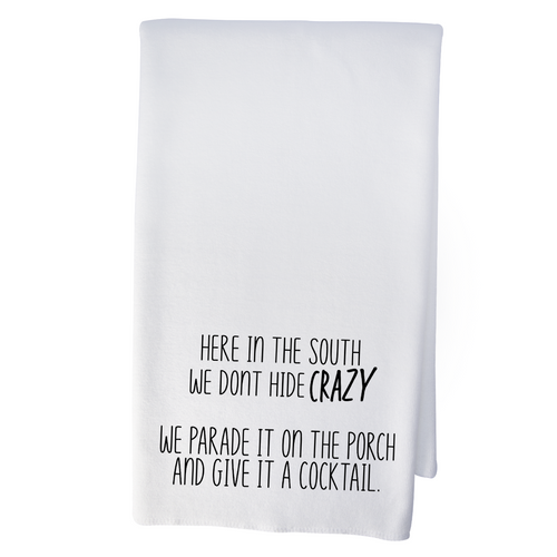 Here In The South Ultra Fiber Hand Towel