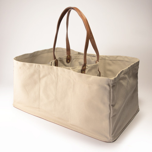 Stone XL Canvas Market Tote