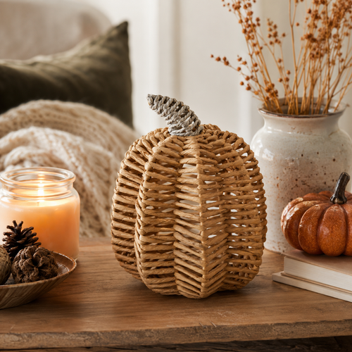 Raffia Rope Pumpkin