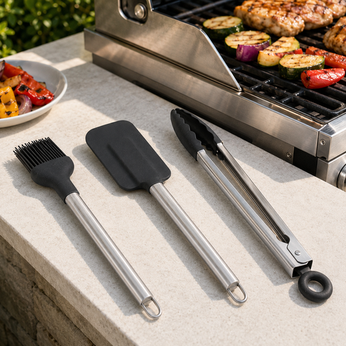 Stainless & Silicone Utensils