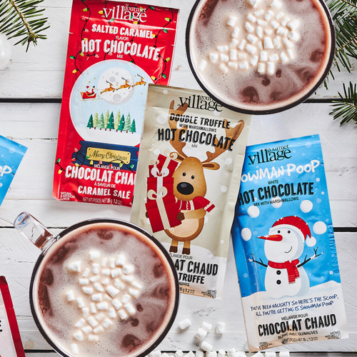 Festive Gourmet Hot Chocolate Trio