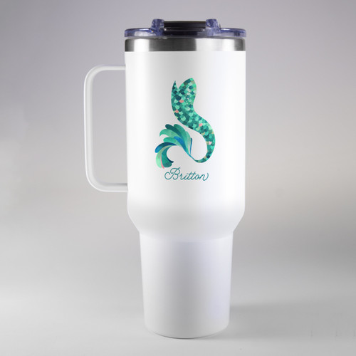The Bev Mermaid Tail Tumbler 40 oz.