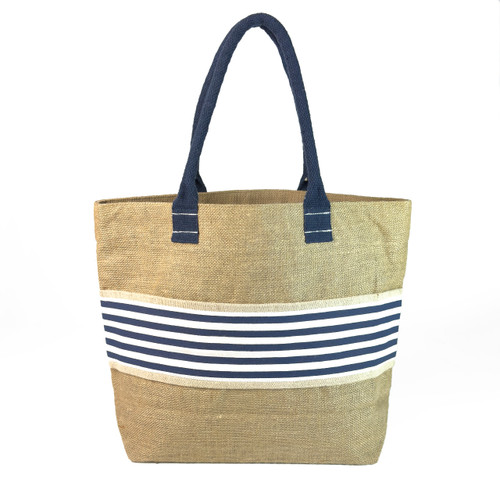 Harbor Stripes Carryall Tote