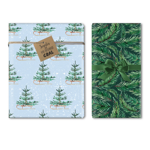 Fir Branches Roll Wrap