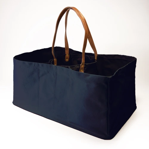 XL Canvas Market Tote - Navy - NEW