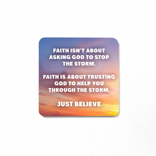 Faith in the Storm Magnet