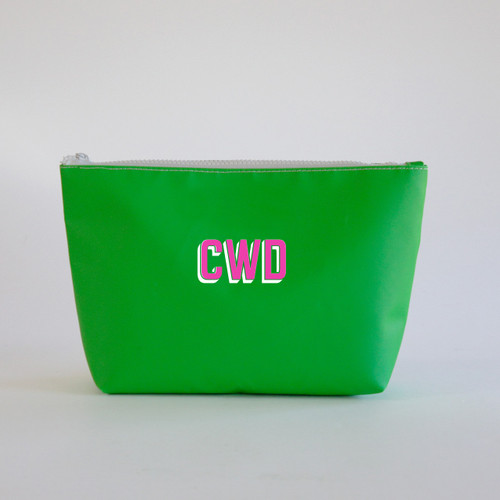 Zippy Pouch - Limey - Shadow Ltrs - NEW