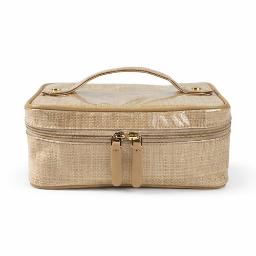 Collins Coated Travel Case - Natural - NEW
