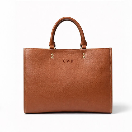 Burke Satchel - Camel - Stamped - NEW