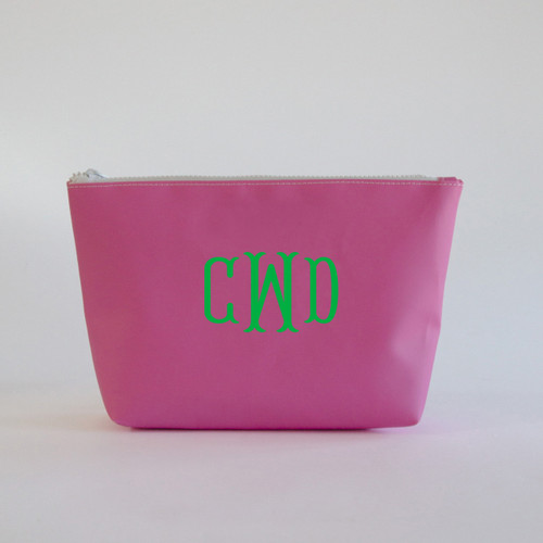 Zippy Pouch - Pinkie - Monogrammed - NEW