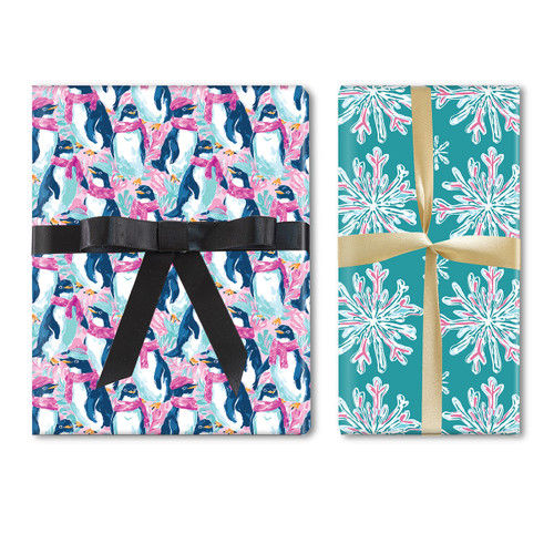 Preppy Penguins & Frosty Flakes Wrap