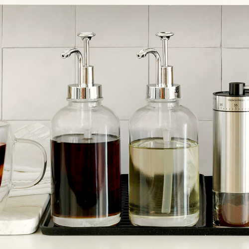 Maison Glass Dispenser Bottle