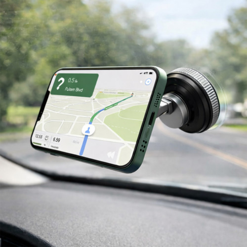 Magnetic & Suction Adjustable Phone Mount